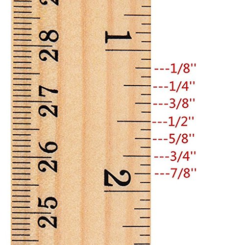 8 on a ruler
