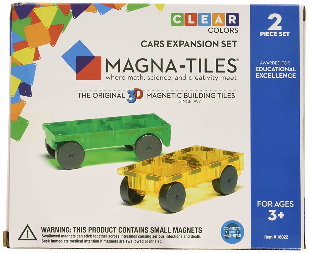 magna tiles car