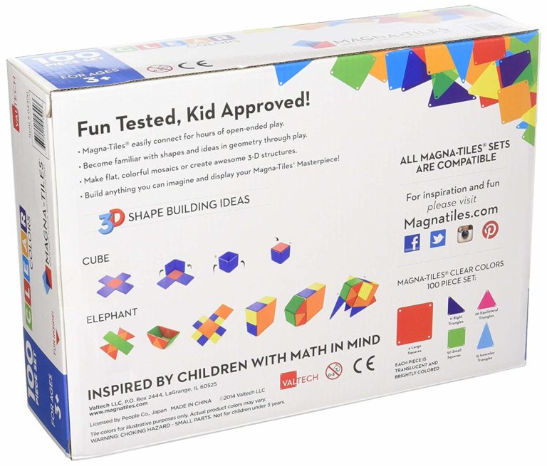 100 pc magna tiles