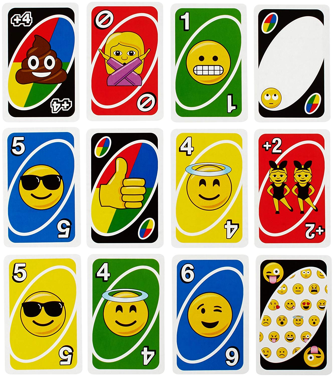 Uno Emoji Card Game New Uno card GameWith Emoji Theme We Love Emojis new ga...