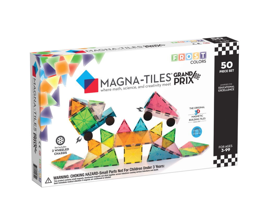 magna tiles grand prix set